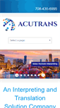Mobile Screenshot of acutrans.com